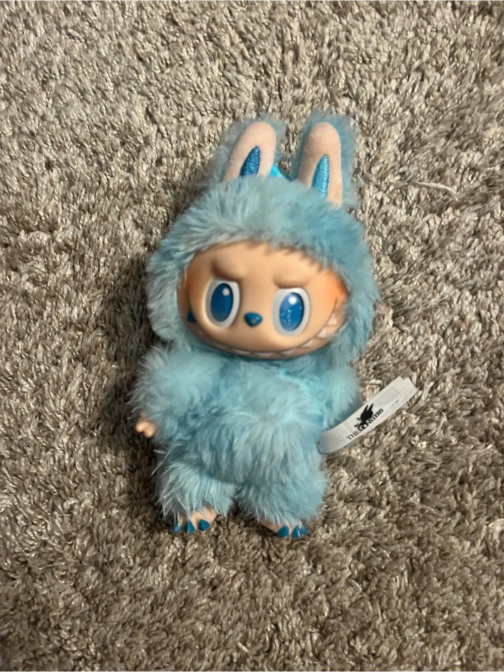 POPMART Blue Plush Labubu